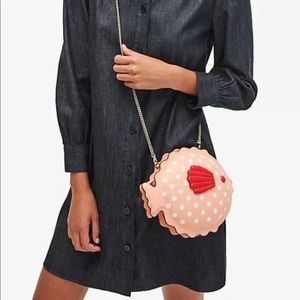 Kate Spade Crossbody Novelty Pufferfish Bag in Guava (NWT!) 🌲Christmas Sale!🌲